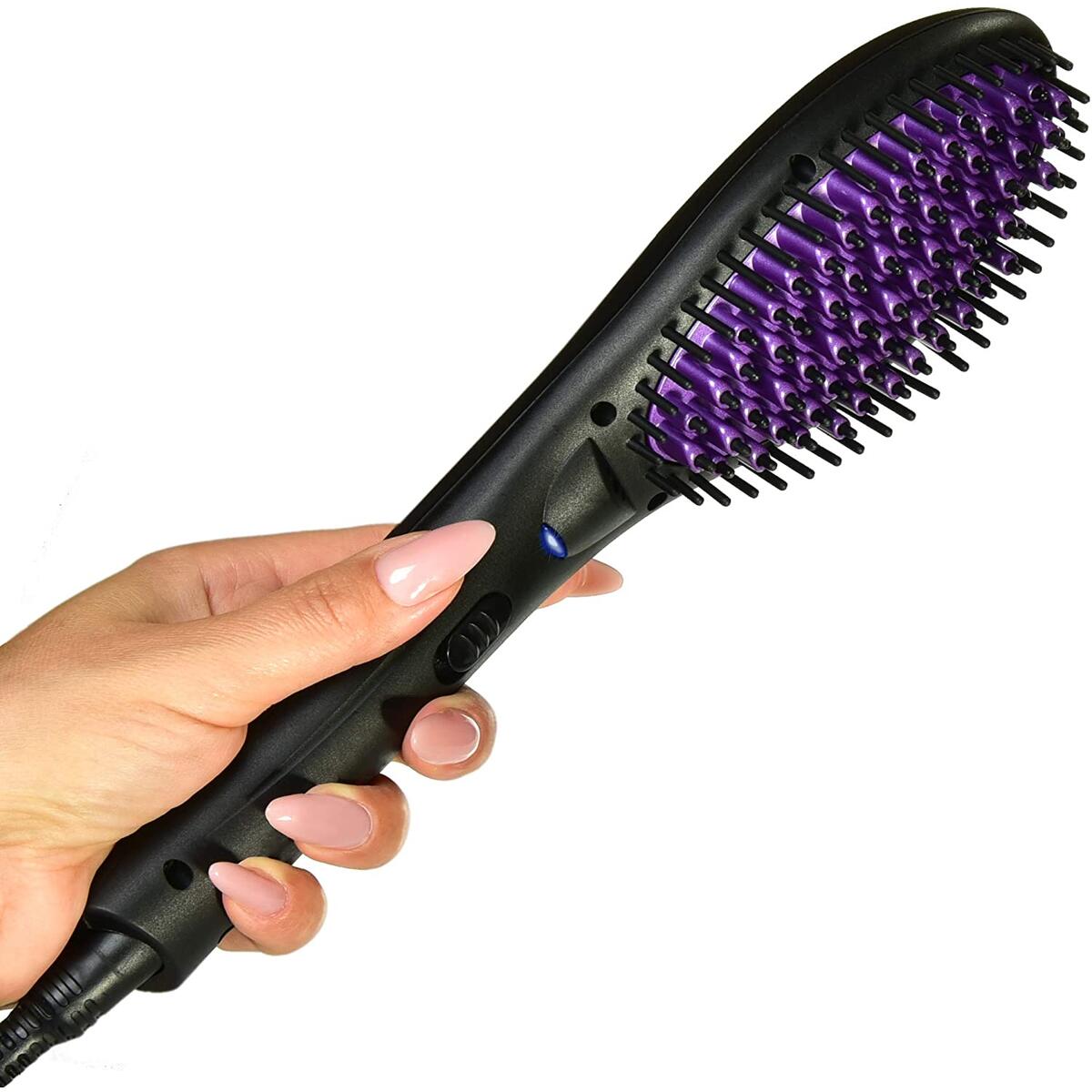 Electric Hair Brushes Cordless Hair Straightener Brush Portable Straig ...