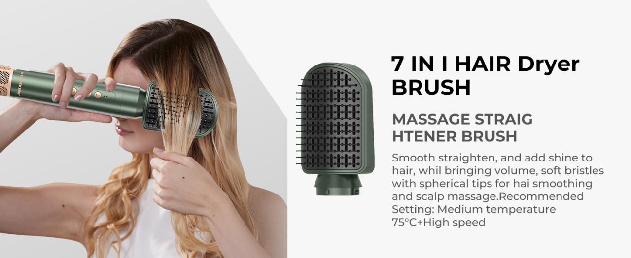 110000 RPM High-Speed Hair Dryer Brush Set 7 In 1,Hot Air Brush Set ... 110000 RPM High-Speed Hair Dryer Brush Set 7 In 1,Hot Air Brush Set ...