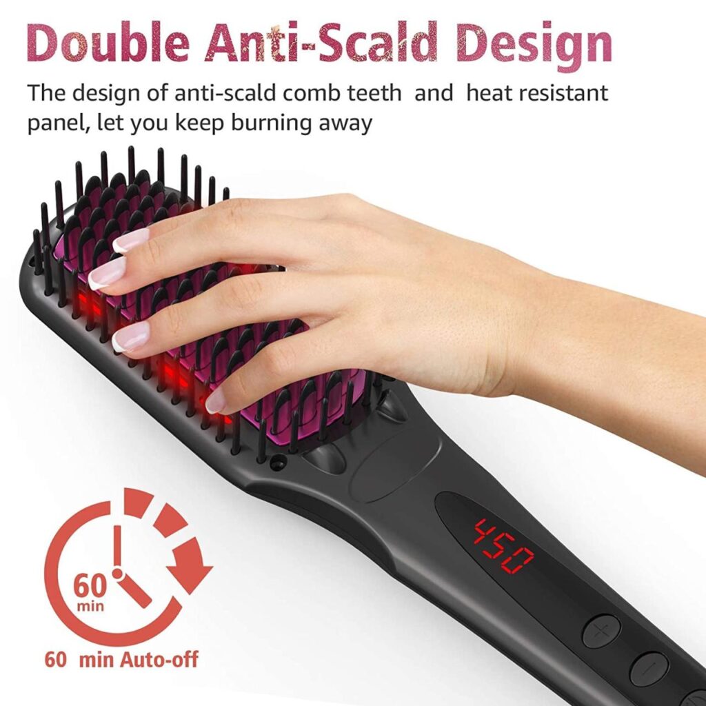 Hair Straightening Brush