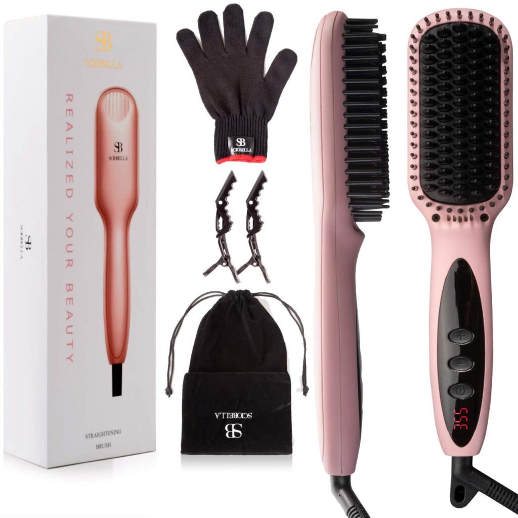 Heat Straightening Brush