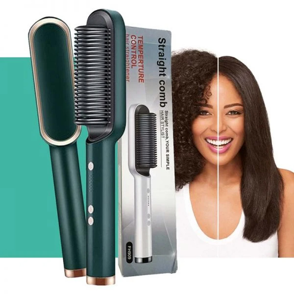Straightening Brush For Curly Hair