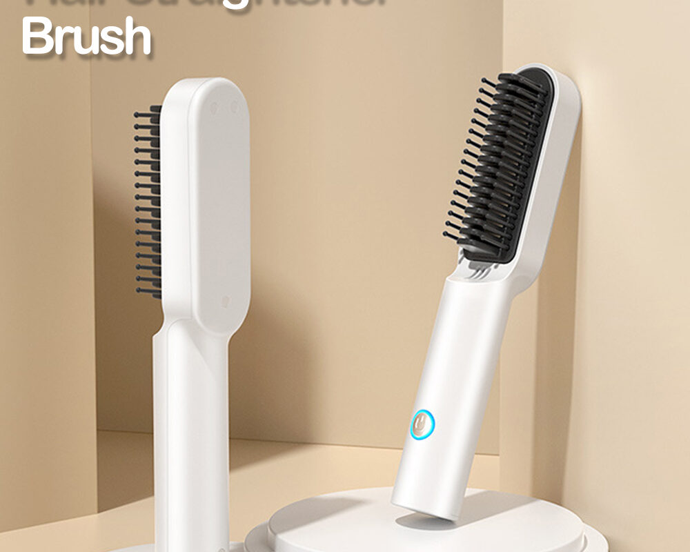 Hairbrush Straightener
