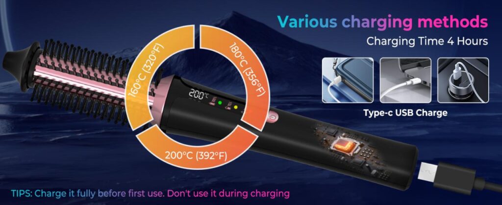 Electric hot brush Transforming Hair Care Routines