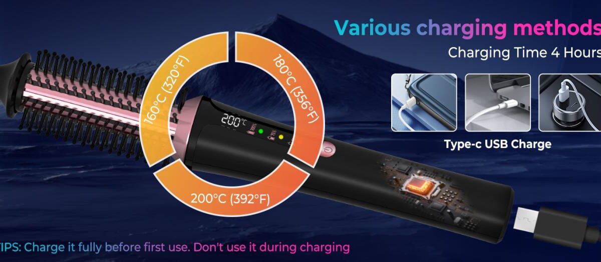 Electric hot brush Transforming Hair Care Routines