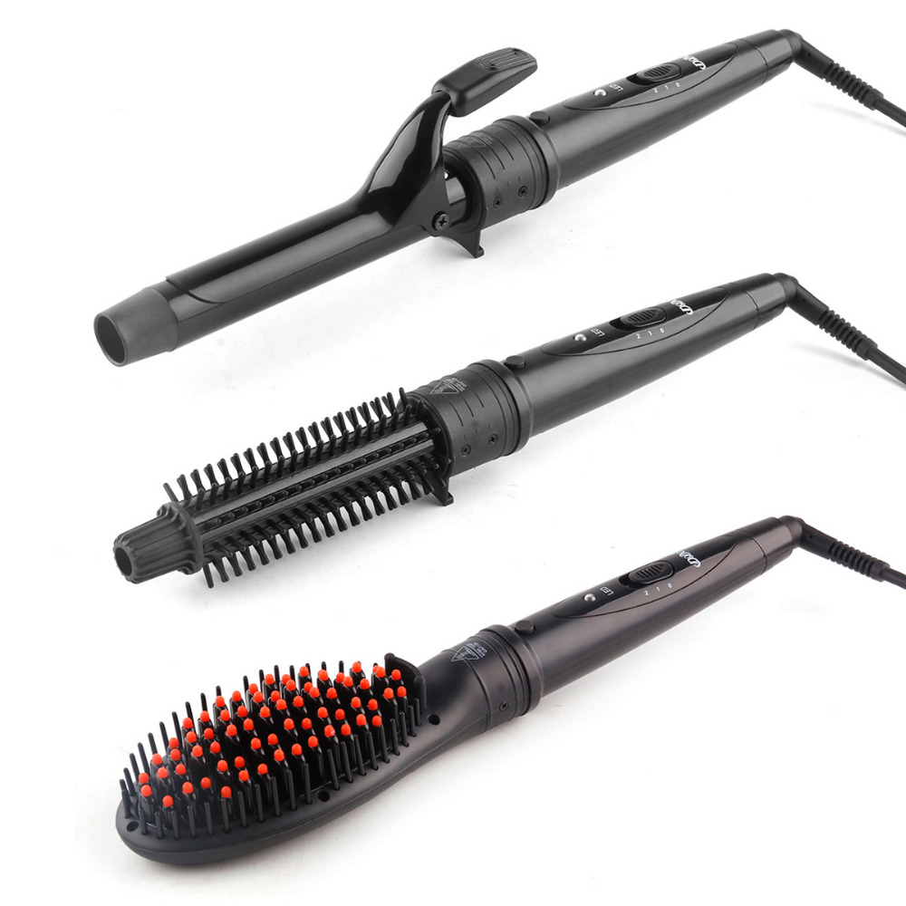 Electric Hair Curling Brush - Multifunctional Electric Hair ... Electric Hair Curling Brush - Multifunctional Electric Hair ...