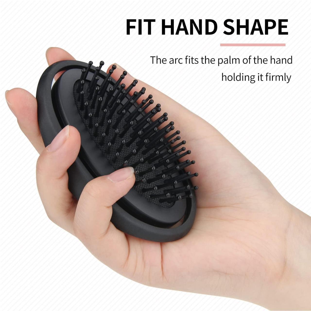 Portable Mini Travel Hair Brush - Retractable Pocket Air Cushion ...