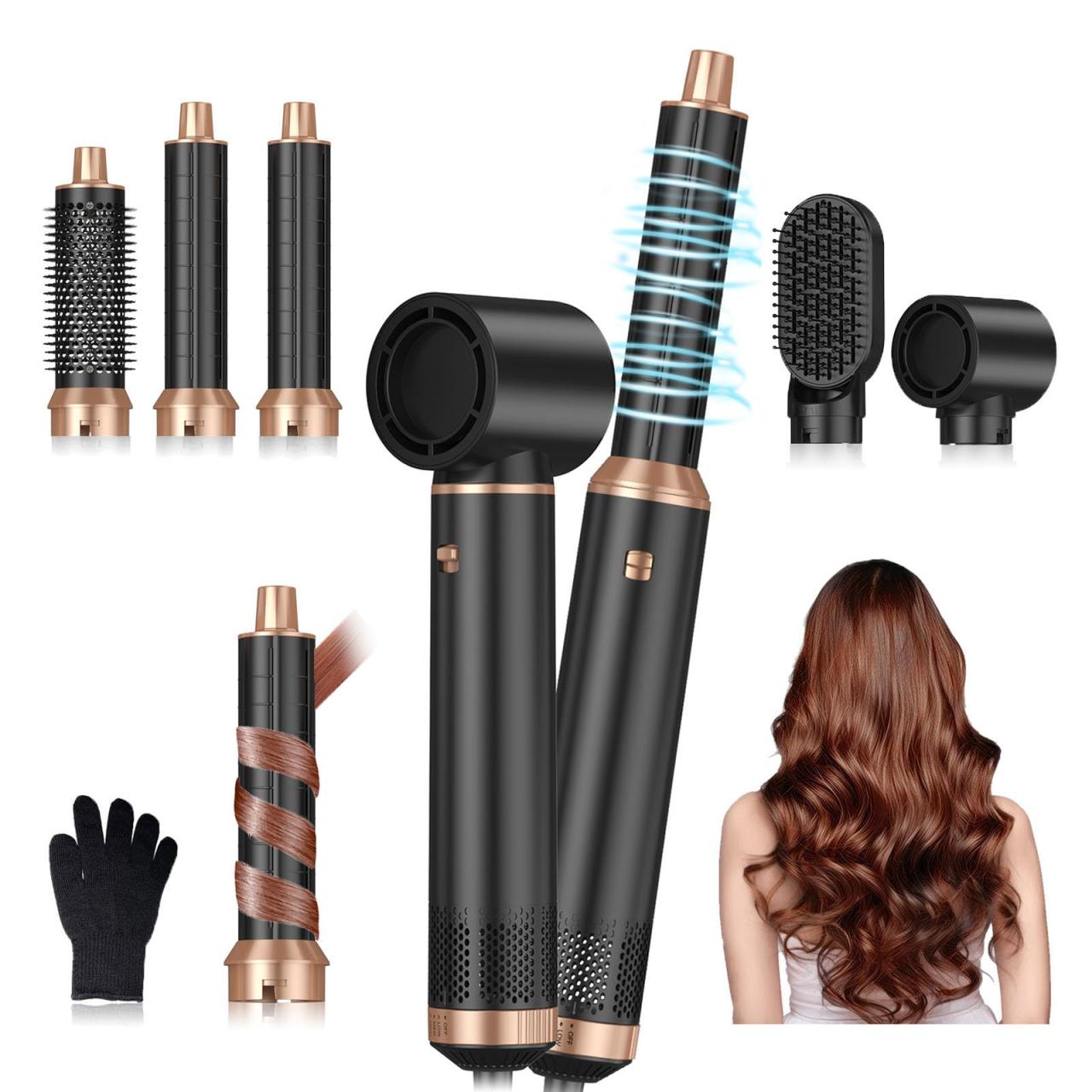Blow Dryer Brush 5 in 1, Upgrade Hair Dryer Brush Detachable Hot Air ... Blow Dryer Brush 5 in 1, Upgrade Hair Dryer Brush Detachable Hot Air ...