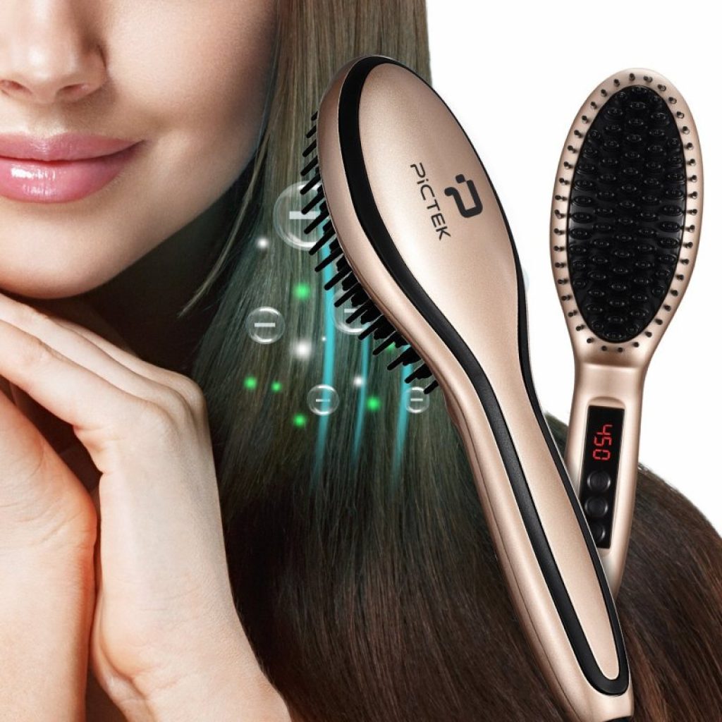 3 In 1 Electric Hot Hair Brush - Husto