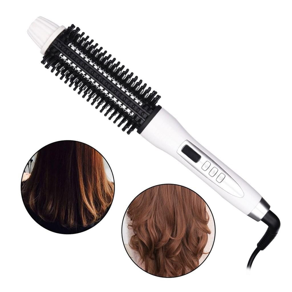 2 in 1 Electric Hair Brush Curler Roller Multifunctional Hair Dryer ...