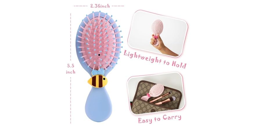 Travel-Sized Hair Brush