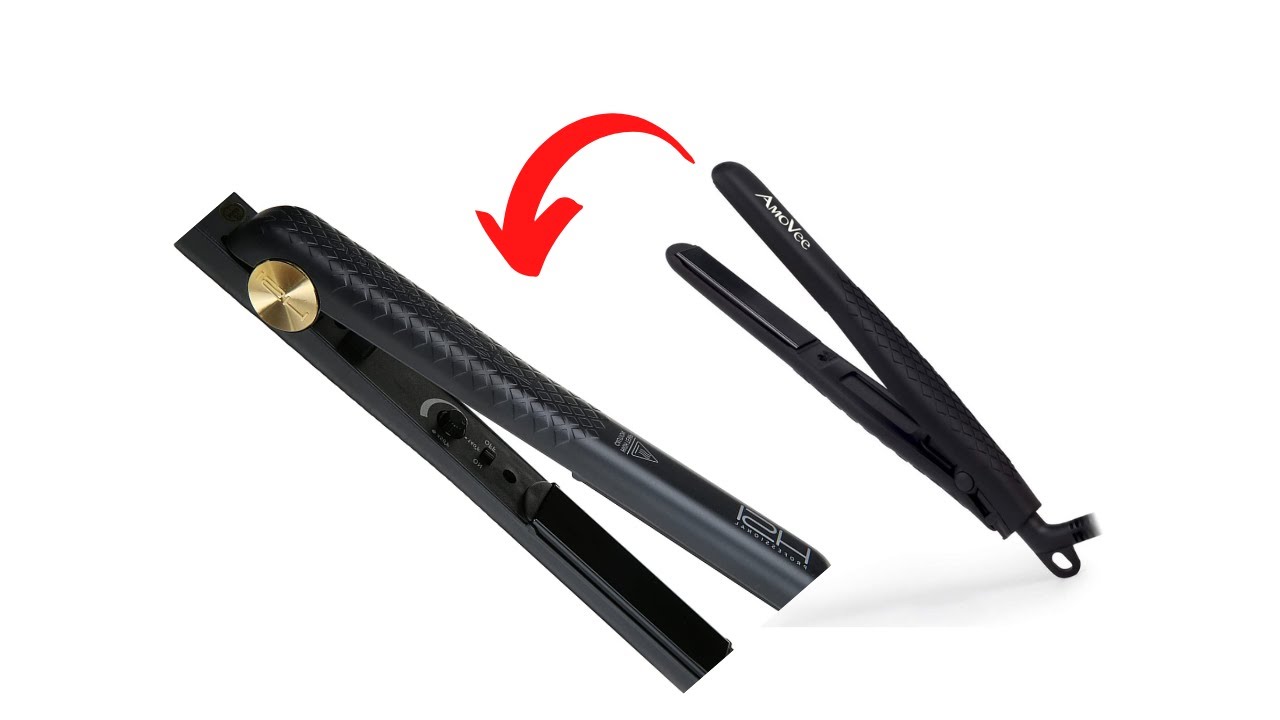 Travel hair straightener