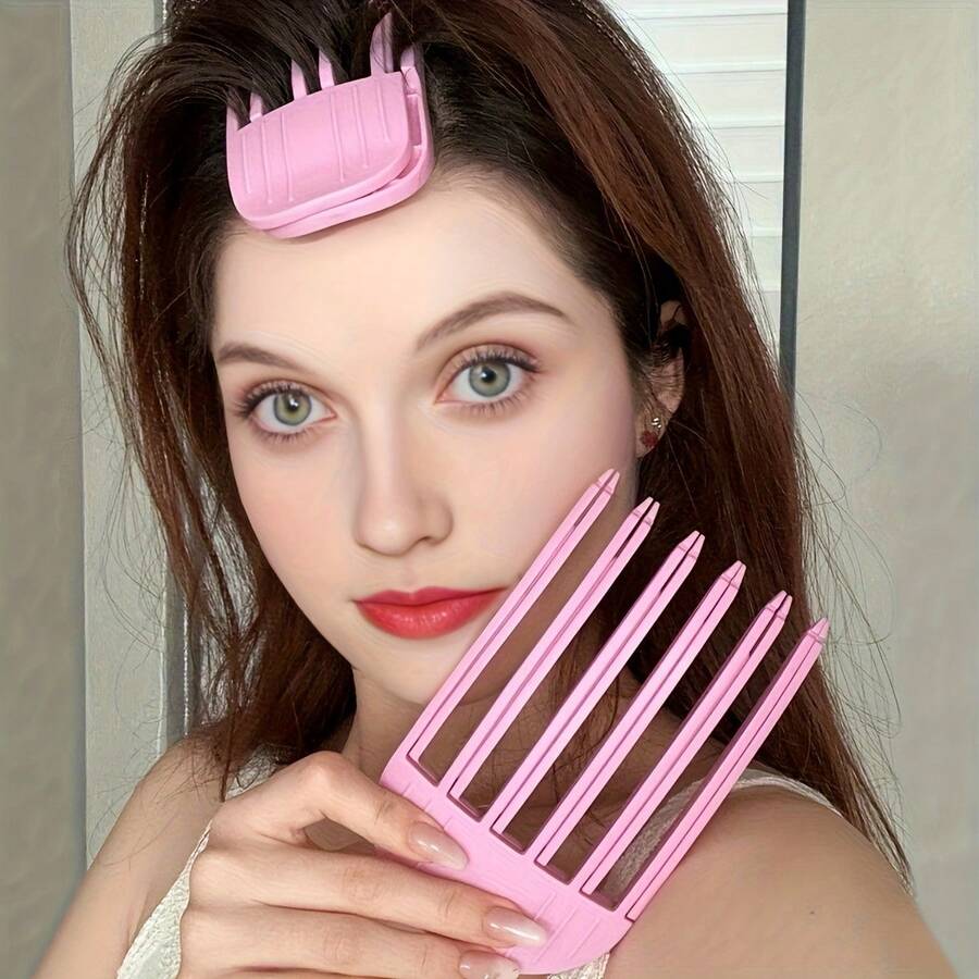 2pcs Volumizing Root Booster Hair Brush Set, Wide-Tooth Design For ...