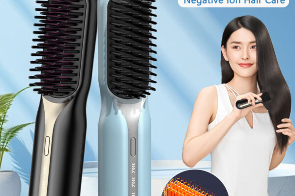 Fast-Acting Straightener Brush