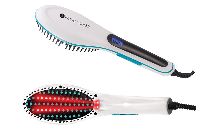 Negative Ion Straightening Brush | Groupon Goods