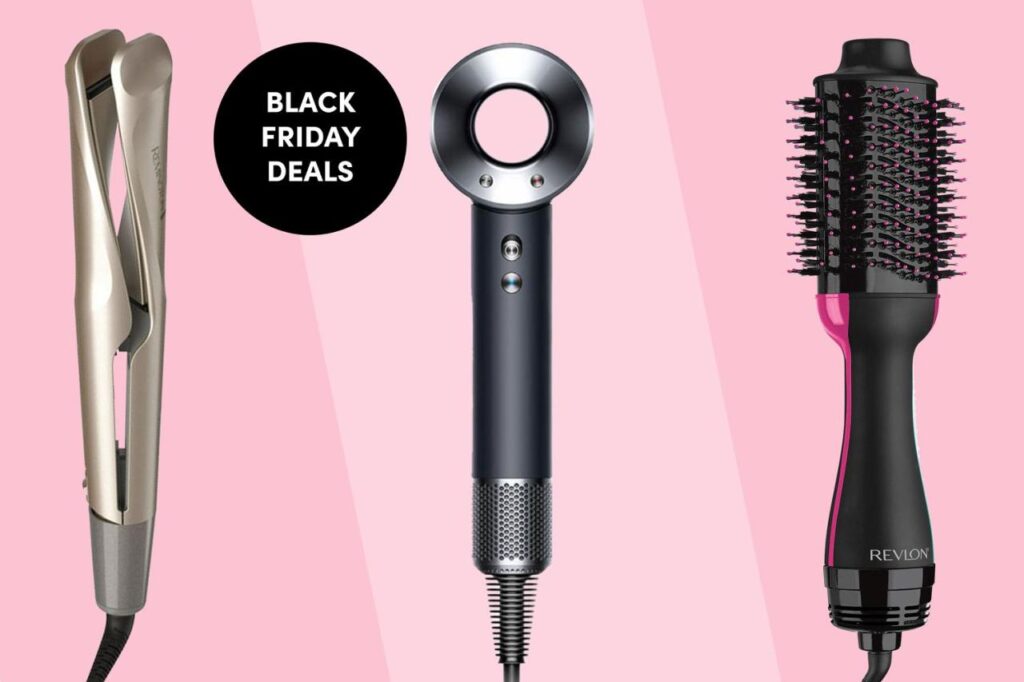 Digital Hair Styling Brush