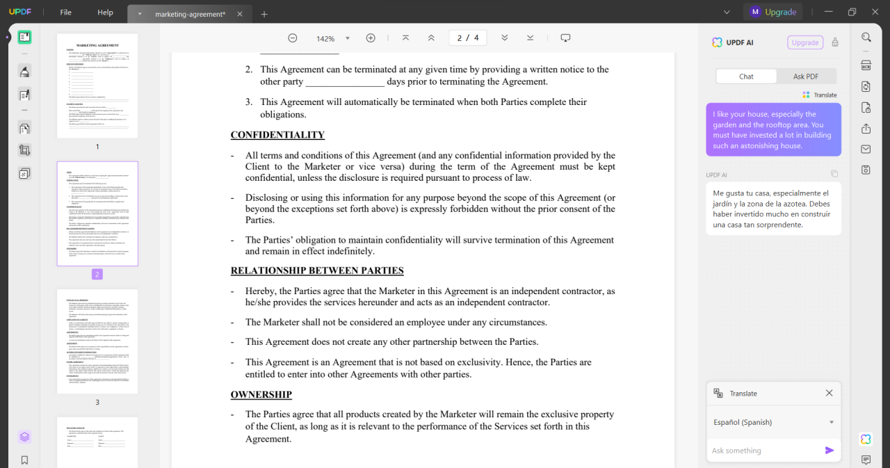How to Do English to Spanish Document Translation? | UPDF How to Do English to Spanish Document Translation? | UPDF
