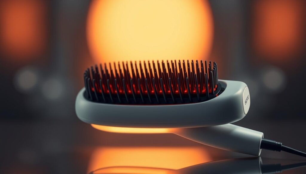 anti burn technology hair brush