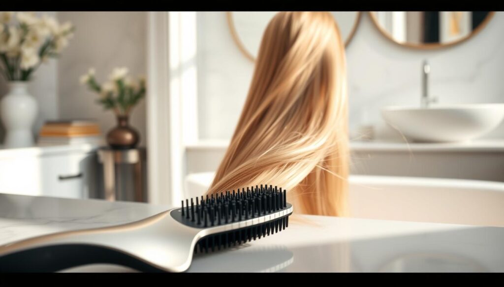 anti-frizz hair brush anti-frizz hair brush