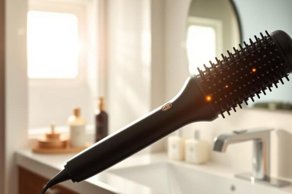 Hair Brush with Uniform Heat Distribution for Quick Styling