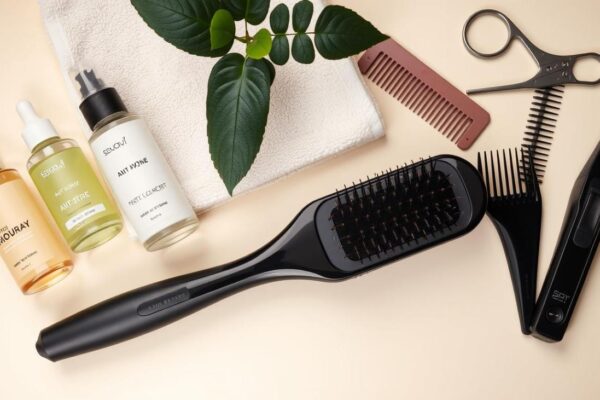 Hair Brush with Anti Static Technology to Reduce Frizz