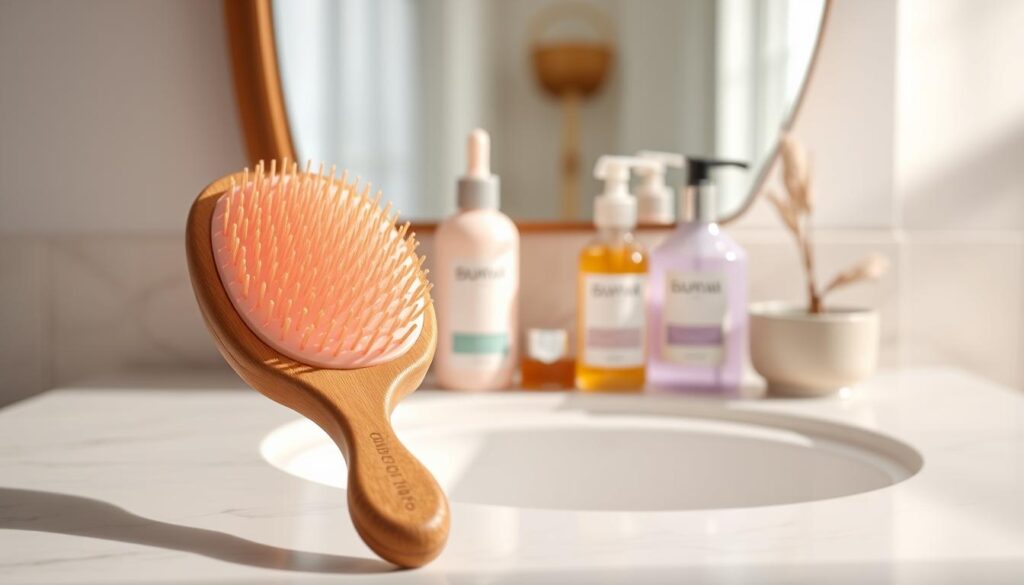 hair brush for hair repair and protection