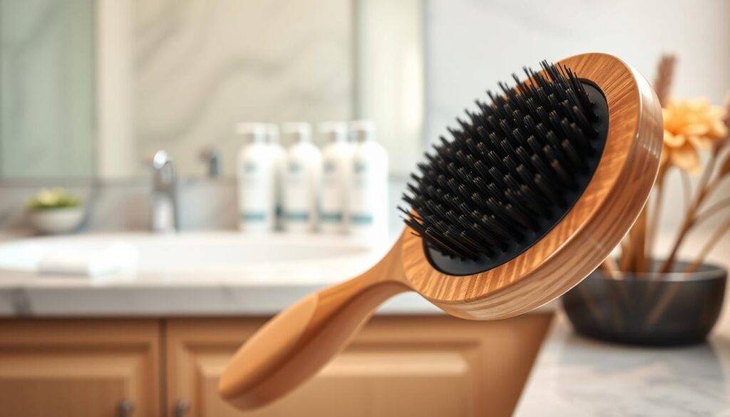hair brush for shiny hair