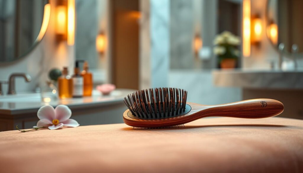 luxury hairbrush for smooth hair