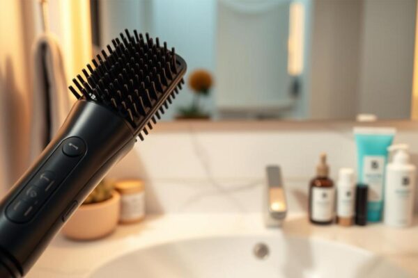 Hair Brush with User Friendly Controls for Easy Styling