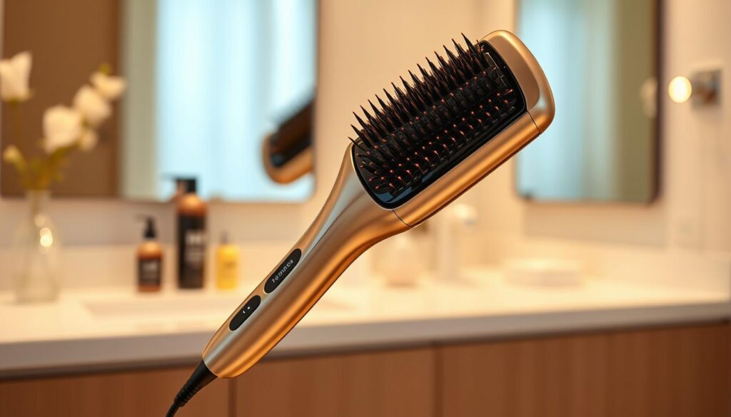 Hair Brush with High Performance Heating