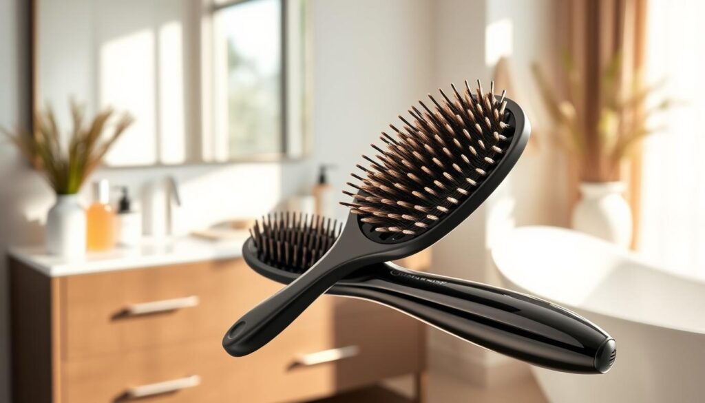 anti-static hair brush