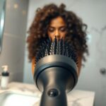 Electric Hair Brush for Curly Hair Perfect for Frizz Control