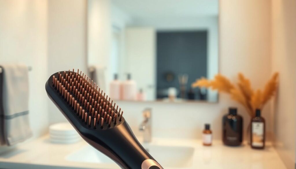 electric hair straightener brush electric hair straightener brush