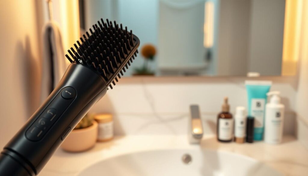 hair brush designed for ease of use