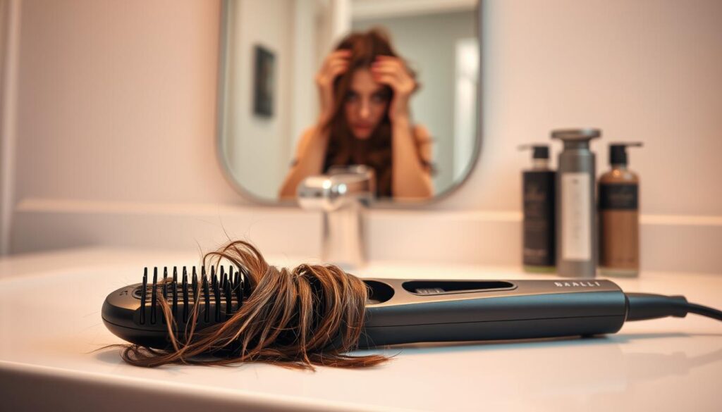 hair straightening brush mistakes