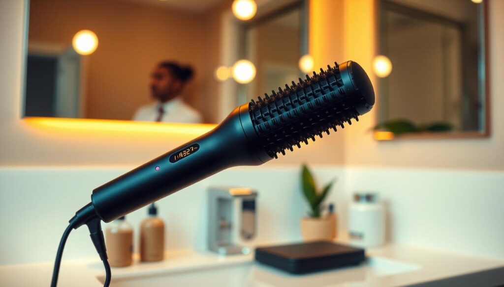 heat brush for hair styling