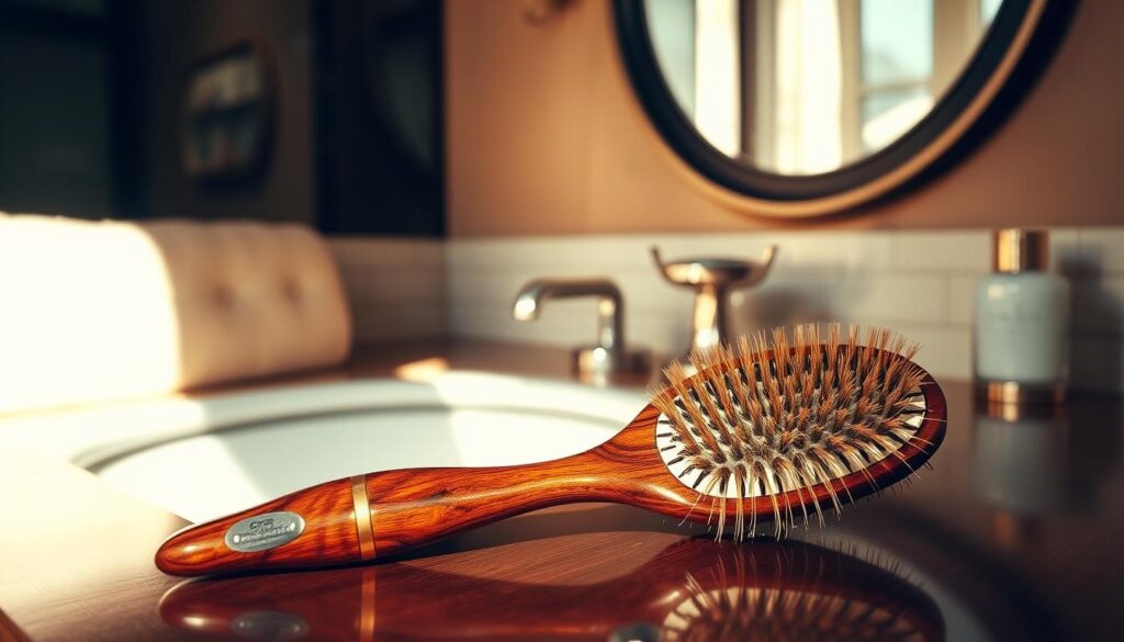 luxury hair brush